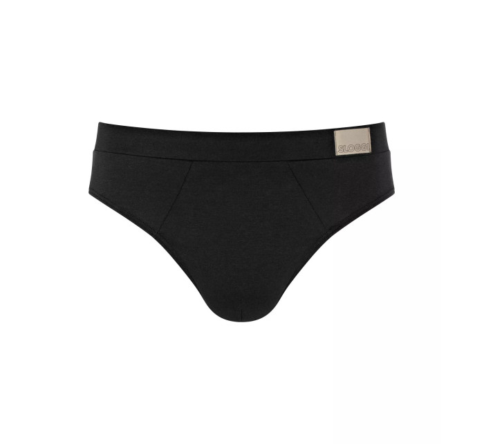 Pánské slipy GO Natural Brief C2P - BLACK - černé 0004 - SLOGGI