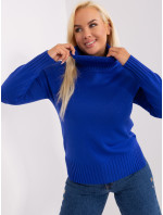 Sweter PM SW PM model 18909356 kobaltowy - FPrice