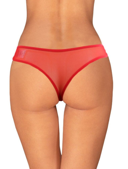 Tanga model 19669920 červená - Moraj