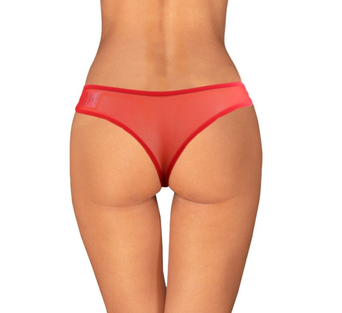 Tanga model 19669920 červená - Moraj