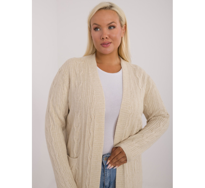 Sweter PM SW PM 3727.93 jasny beżowy