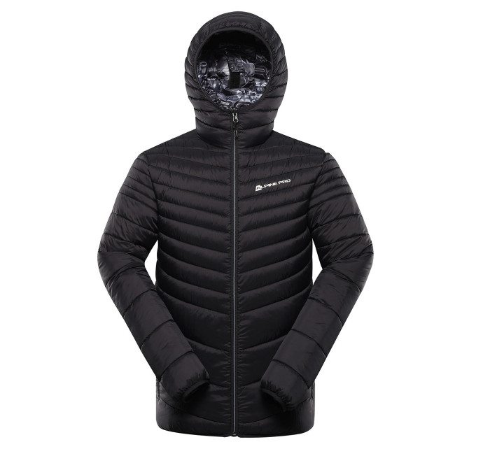 Pánská oboustranná bunda hi-therm ALPINE PRO EROM black varianta pf