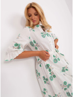 Sukienka LK SK model 18785563 biało zielony - FPrice