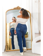 Sexy Highwaist Bootcut Jeans with glitter details