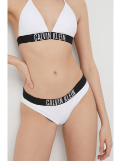 Dámské plavkové kalhotky KW0KW01859 YCD bílé - Calvin Klein