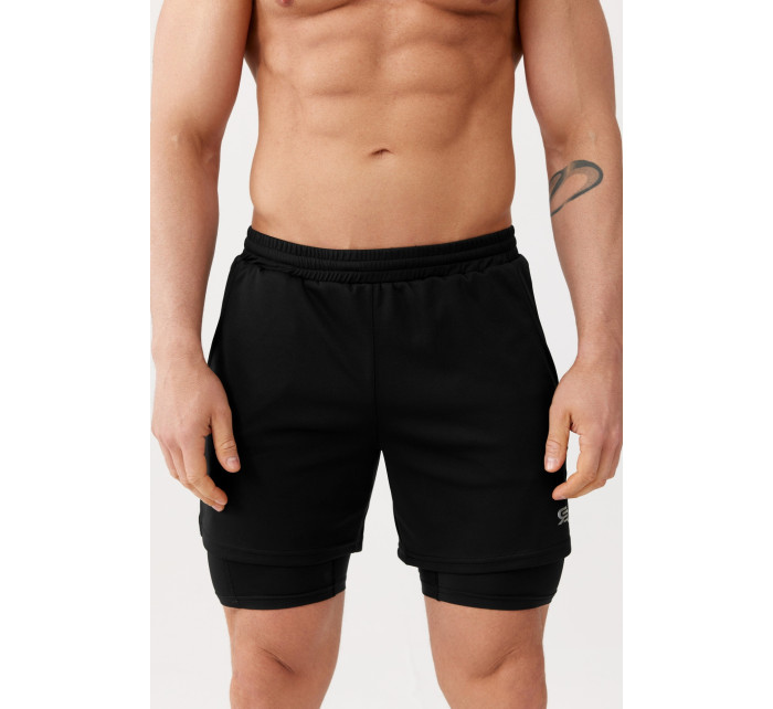 Šortky Rough Radical Fast Duo Shorts Black