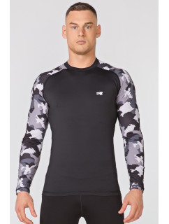 Tričko Rough Radical Furious Army Ls Black/Camo