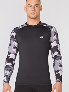 Tričko Rough Radical Furious Army Ls Black/Camo