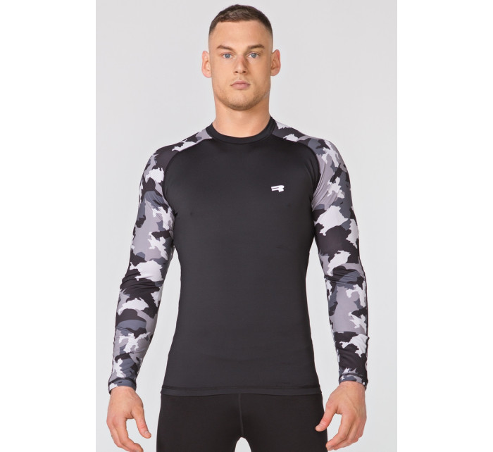 Tričko Rough Radical Furious Army Ls Black/Camo