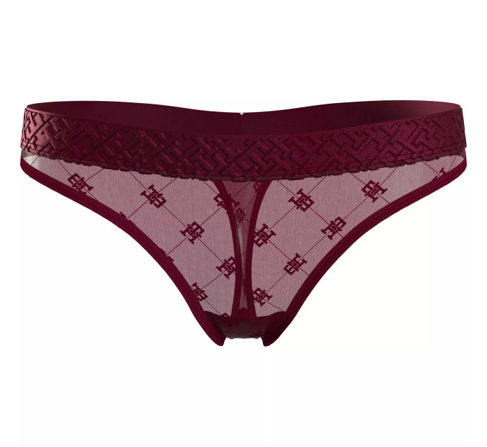 Close to Body Dámské kalhotky THONG UW0UW04963VLP - Tommy Hilfiger