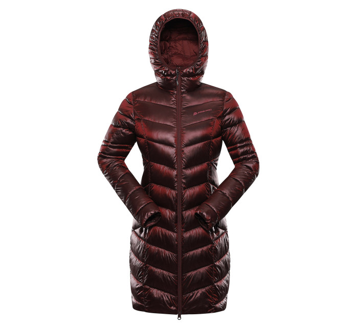 Dámský hi-therm kabát ALPINE PRO OREFA merlot