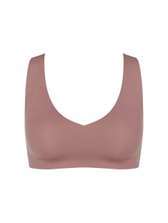 Dámská podprsenka ZERO Feel 2.0 Bralette - BROWN - hnědá 1141 - SLOGGI