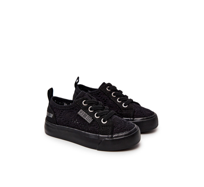 Openwork Sneakers Big Star JJ374133 Black