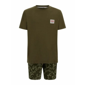 Pánské pyžamo U3GX00K6XN0 P86T khaki - Guess