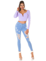 Sexy Highwaist Push Up Skinny Jeans model 19631252 - Style fashion