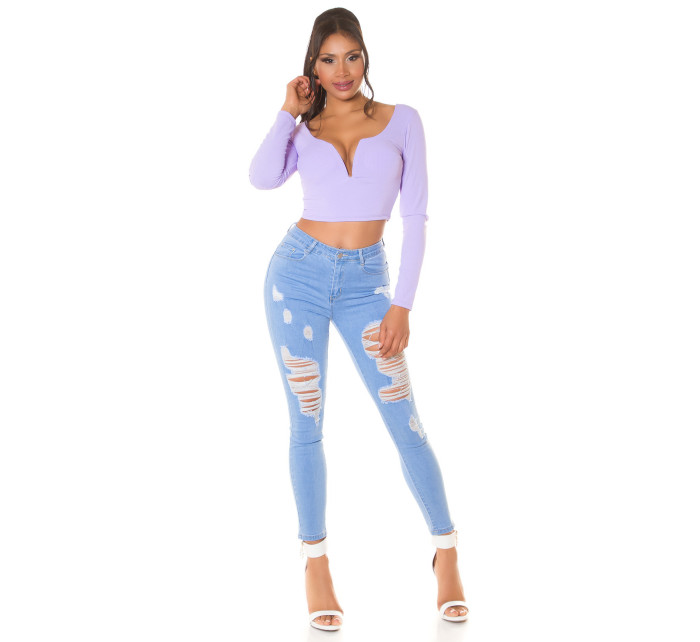 Sexy Highwaist Push Up Skinny Jeans model 19631252 - Style fashion