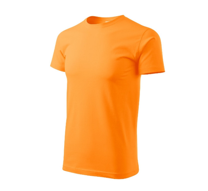 Heavy New tričko unisex tangerine orange