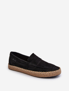 Pánské Eco Suede Espadrilky Big Star Black