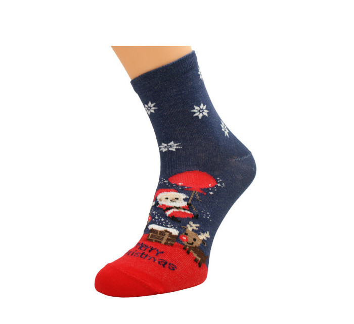 Dámské ponožky Bratex 2988 X-Mass Socks 36-41