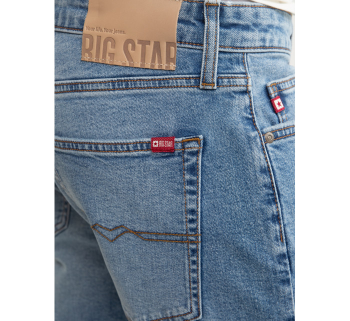 Bermudské šortky Big Star 111251 Světle modrý denim-216