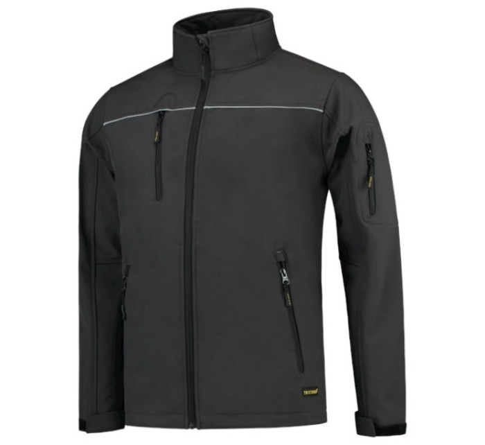 Luxury Softshell softshellová bunda unisex tmavě šedá