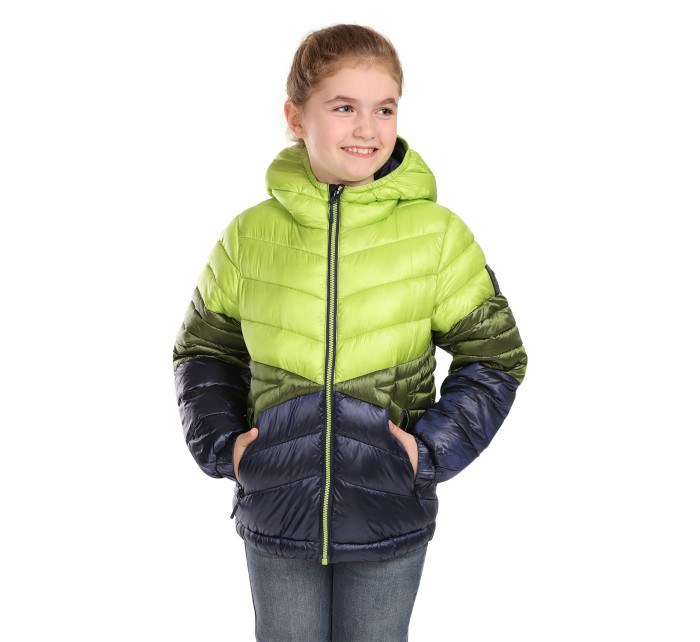 Dětská hi-therm bunda ALPINE PRO ROGO lime green