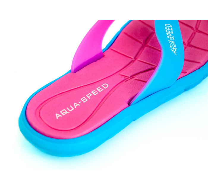 AQUA SPEED Bazénové pantofle Bali Pink/Blue