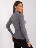 Sweter PM SW PM model 19309636 ciemny szary - FPrice