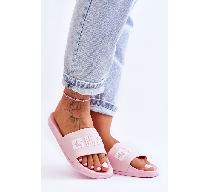 Women's Slides Big Star FF274A201 Pink