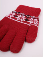 Yoclub Gloves RED-0019G-A25C Red