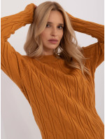 Sweter AT SW model 20463716 ciemny żółty - FPrice