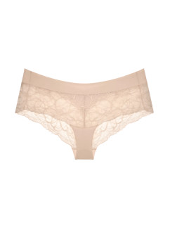 Dámské kalhotky Body Make-Up Illusion Lace Shorty - BROWN - sv. béžové 00NZ - TRIUMPH