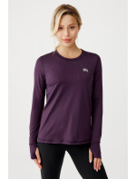 Drsné model 20121358 tričko Fun Ls Plum - Rough Radical