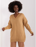 Sweter BA SW model 19341683 camelowy - FPrice