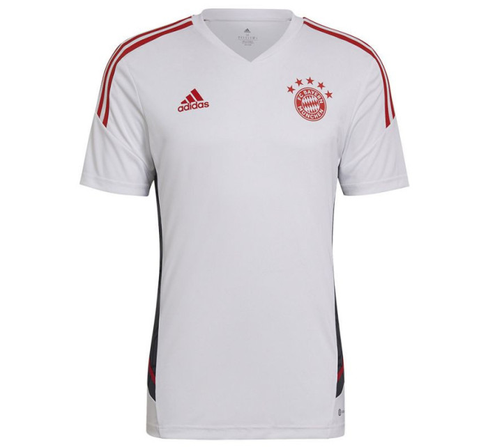 Pánské tréninkové tričko FC Bayern M HB0621 bílé - Adidas