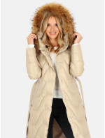 PERSO Coat BLH241005FR Béžová barva