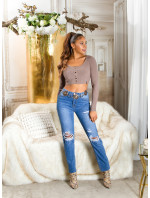 Sexy Highwaist Look Jeans model 19636325 - Style fashion