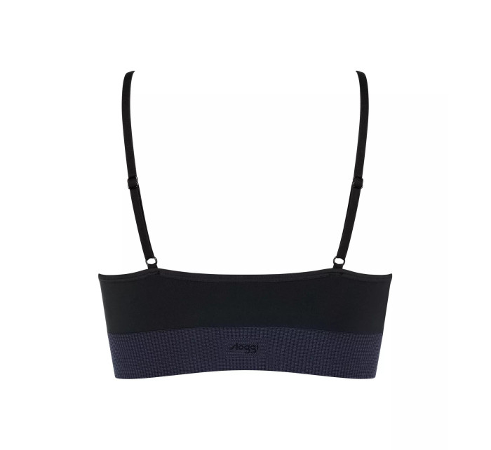 Dámská podprsenka EVER Infused Aloe Bralette - BLACK - černé 0004 - SLOGGI