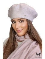 Beret model 17948906 Růžová - Kamea