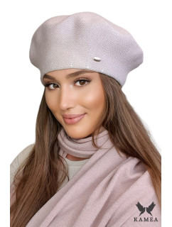 Beret model 17948906 Růžová - Kamea