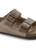 Birkenstock Arizona Soft Footbed Oiled Leather Tabacco Brown úzké žabky pro muže/dámy (0552813)