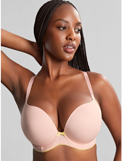 Panache Faith Moulded Plunge blush pink 10666A