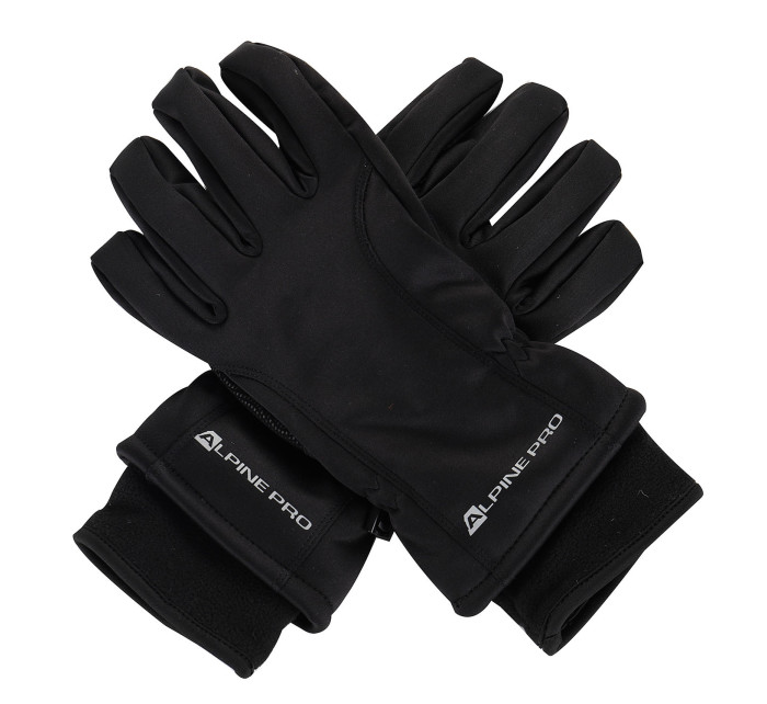 Softshellové rukavice s membránou ptx ALPINE PRO KAHUG black