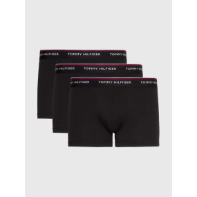 Pánské boxerky 3 PACK 1U87903841 990 černá - Tommy Hilfiger