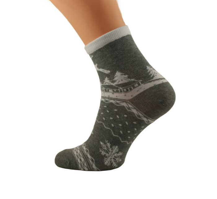 Dámské ponožky Bratex 2988 X-Mass Socks 36-41