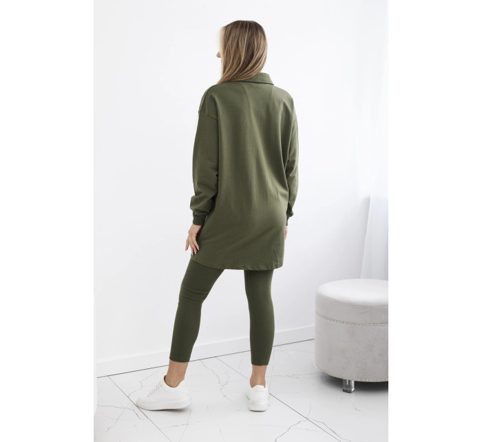 set top a legíny khaki model 20196698 - K-Fashion