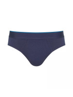 Pánské slipy EVER Airy Brief C2P - BLUE - modré M008 - SLOGGI