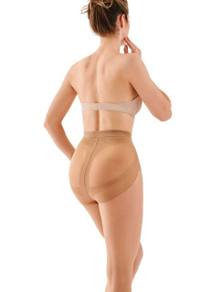 Dámské punčochové kalhoty 1201 Secred push up beige plus - GABRIELLA