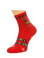 Dámské ponožky Bratex 2988 X-Mass Socks 36-41