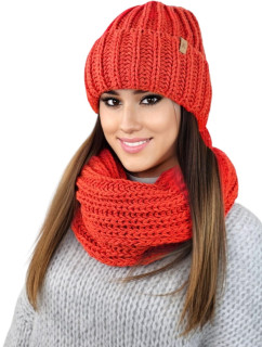 Hat&Scarf model 19142499 Orange - Kamea